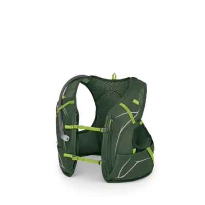 Image of Osprey Duro 1.5L Men&#039;s Running Hydration Vest with Hydraulics Reservoir, Seaweed Green/Limon, Medium