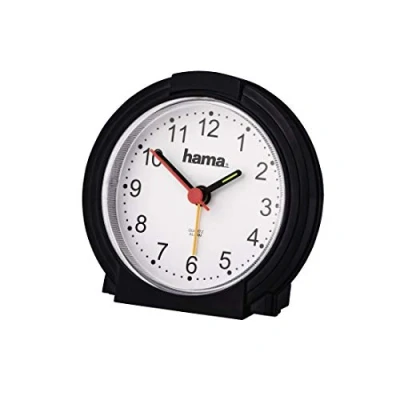 Image of Hama Alarm Clock, Black/White, One Size