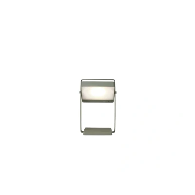 Image of Nordlux Saulio LED table lamp, olive green, IP44, aluminium, USB, rechargeable