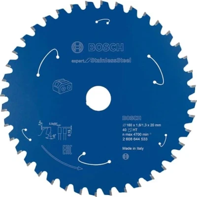 Image of Bosch Accessories Professional Circular Saw Blade Expert for (Stainless Steel, 160 x 20 1.6 mm, 40 teeth; Accessories: Cordless Saw)