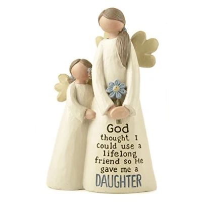 Image of Heaven Sends Daughter and Mum Angel ornament