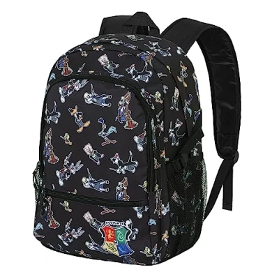 Image of Looney Tunes Harry FAN Fight Backpack 2.0, Black, 18 x 31 44 cm, Capacity 24 L