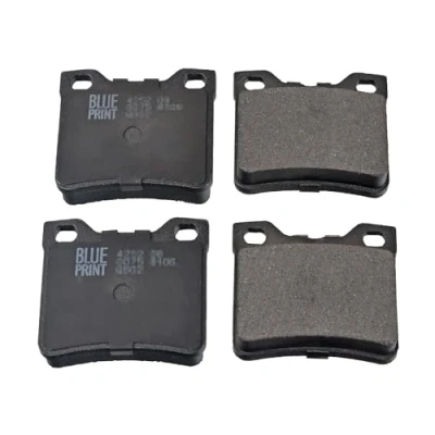 Image of 1611456880, 425130, 425208, 425266, E172198 Brake pad set BLUE PRINT ADP154223 Rear Axle PEUGEOT: 406 Coupe, Saloon, Estate