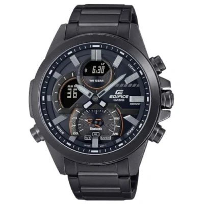 Image of Casio Men Analogue Digital Quartz Watch with Stainless Steel Strap ECB 30DC 1AEF