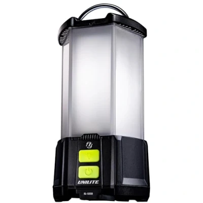Image of Unilite RL 5250 Dual Power Industrial 360 Degree LED Lantern Work Site Light Rechargeable or Mains Powered 5250lm 2 to 16 Hours Run Time IP65