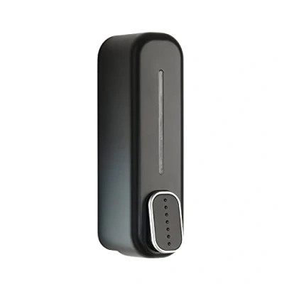 Image of Gedy soap and gel dispensers, Resin, black, Non applicabile