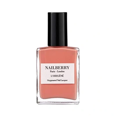 Image of Nailberry L&#039;Oxygéné Oxygenated Nail Lacquer Peony Blush, 216 Polish for a Healthier Manicure &amp; Long Lasting Colour 12 Free, Vegan, Halal, Cruelty Gluten Free