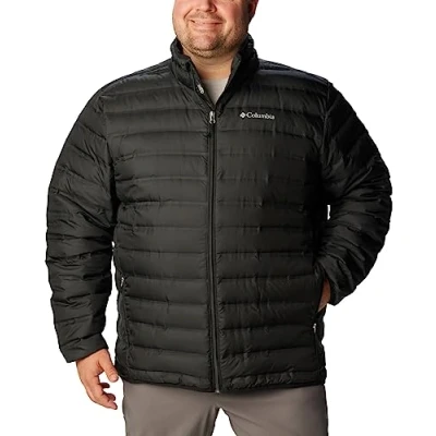 Image of Columbia Men&#039;s Lake 22 Down Jacket, Puffer Black, Size XL