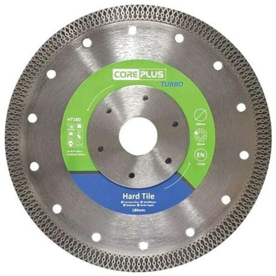 Image of CorePlus Hard Tile Turbo Diamond Blade 180mm x B25.4mm (7in)