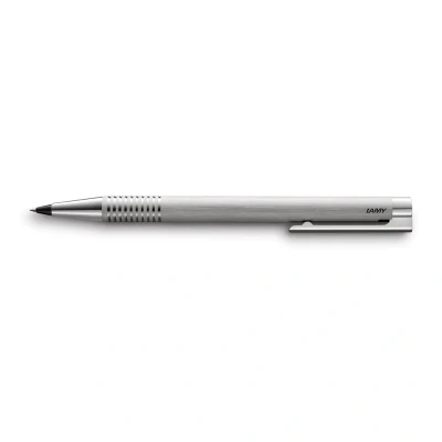 Image of LAMY logo brushed timeless Mechanical Pencil with high functionality &amp; case made of robust stainless steel including M 40 fine line refill 0.7 mm