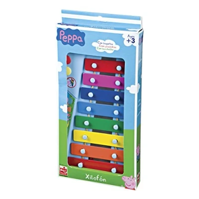 Image of REIG 2341 Peppa Pig Xylophone, Green