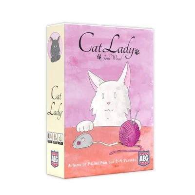 Image of Alderac Entertainment Group AEG Cat Lady Board Game Collect Toys and Rescue Cats Family Card Drafting for 2 4 Players Ages 10+ Easy to Learn &amp; Plays in 30 Minutes