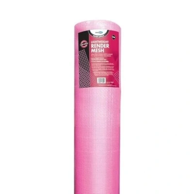 Image of Bond It Resistant Glass Fibre Woven Lightweight Render Reinforcing mesh 50M Roll Rendering 145g Drywall Master Construction 5x5mm
