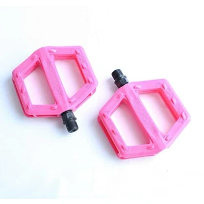 Image of Adults Bicycle Pink Pair 9/16&quot; Large Bike Pedals (100mm X 95mm)