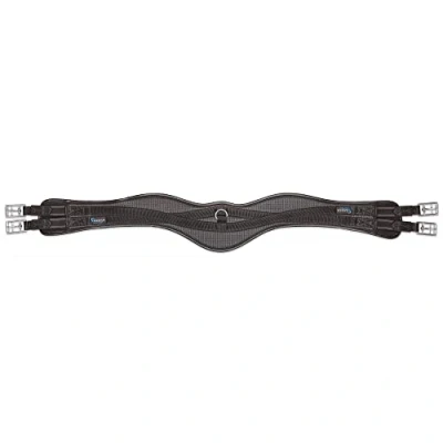 Image of Shires ARMA Anti Chafe Anatomical Girth with Elastic Brown 54