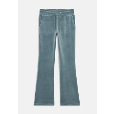 Image of Flared trousers in velour