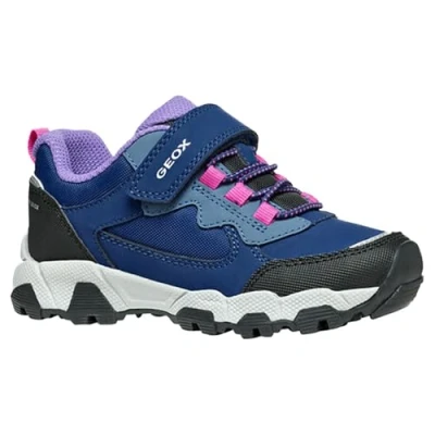 Image of Geox Girls J Magnetar G. B ABX Sneaker, Blue, 10 UK Child