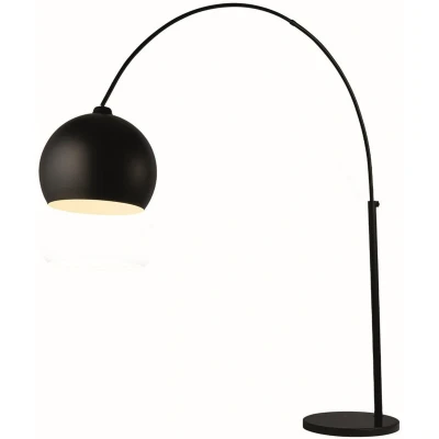 Image of Giant Arc Floor Lamp, Matt Black