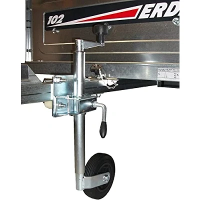 Image of leisure MART 34mm Jockey Wheel and Clamp Plus Fixing Kit for Erde 102, 121, 122 &amp; Daxara 107, 127 LMX3002