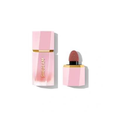 Image of SHEGLAM Color Bloom Liquid Blush Makeup for Cheeks Matte Finish Cutie Pie