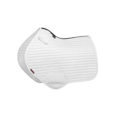 Image of LeMieux ProSport Suede Close Contact Square Saddlepad White, Large