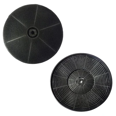 Image of 2 x Place4parts Cooker Hood Charcoal Extractor Filters for CDA CHA15, EIN60, ECHK90, ECPK90 173mm