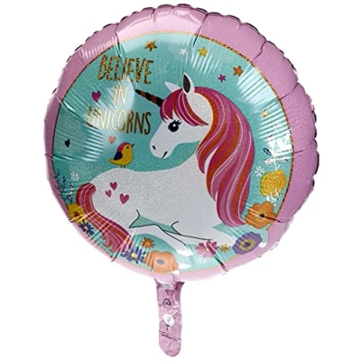 Image of (PKT) Magical Unicorn Holographic Standard Foil Balloon S40