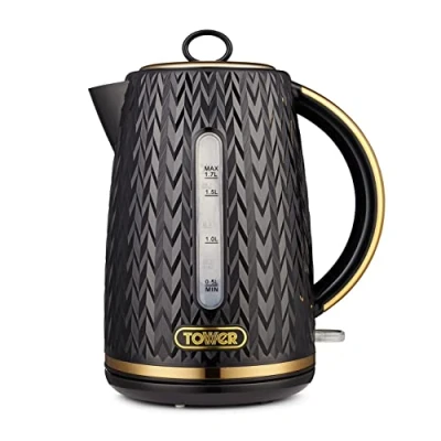 Image of Tower Empire 1.7 Litre Kettle Black