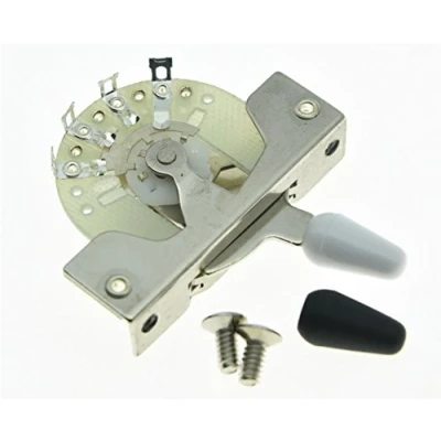 Image of KAISH 5 Way Guitar Pickup Selector Switch CRL Style Switches for ST Strat Tele with 2 Tips