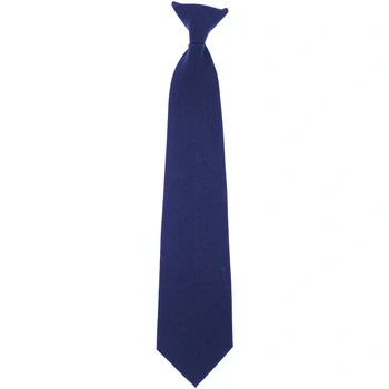 Image of Yoko Clip On Tie (Pack of 4) (One Size) (Navy Blue)