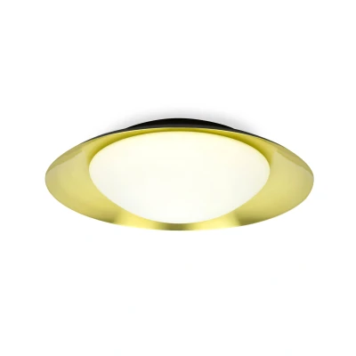 Image of Side Led Black / Gold Ceiling Lamp 20W
