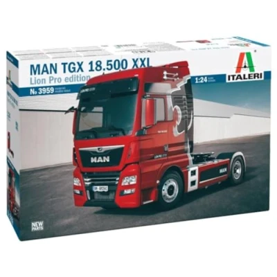 Image of ITALERI 3959 Man TGX 18 500 XXL Lion Pro Edition 1:24 Model Kit