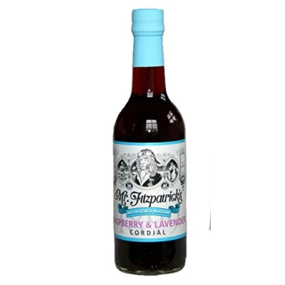 Image of Mr Fitzpatricks Raspberry and Lavender No Added Sugar Cordial, 500 g