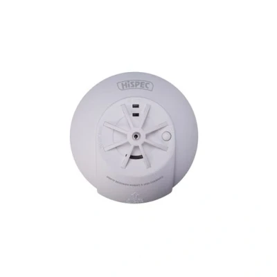 Image of Hispec Radio Frequency Fast Fix Mains Heat and Co Detector Alarm HSSA/HCO/RF10 PRO