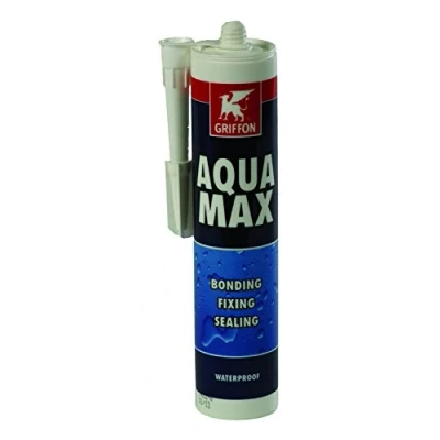 Image of Griffon Aquamax Swimming Pool Waterproof Adhesive &amp; Sealant 425gm