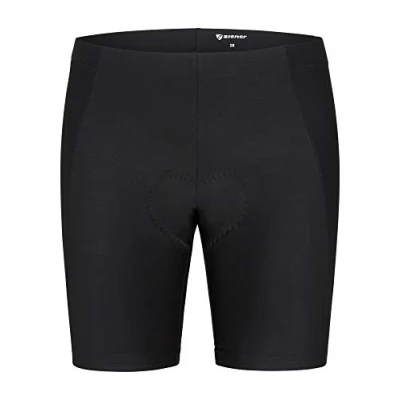 Image of Ziener Naira X function Women&#039;s Cycling Tights Mountain Bike Road Breathable Quick Drying Padded, womens, 219130, Black, 34 (EU)