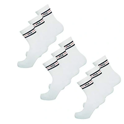 Image of Fila F9092, Unisex Adult Socks, White, 39/42