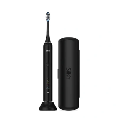 Image of Silk&#039;n Sonicsmile Plus, Black, Sonic Electric Brush for Clean and White Teeth, Up to 90 Days Battery Life
