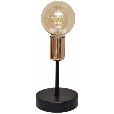 Image of Helam Tube Table Lamp Black 12cm