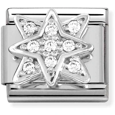 Image of Nomination Crystal Wind Rose Charm