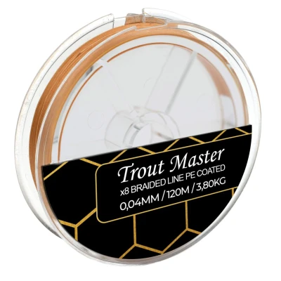 Image of Spro Trout Master Fine Gold X8 PE Braided line 0.04mm fishing