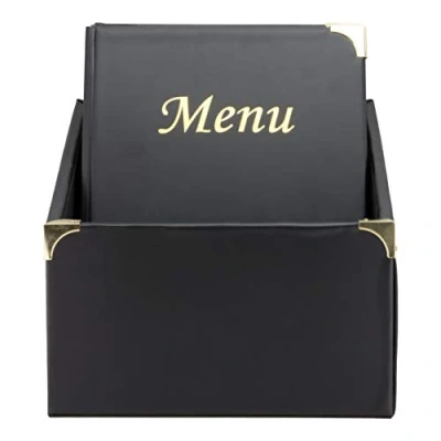 Image of Securit Basic Range Menu Holders in Box 4 Fixed Holder Display 8x A4 Set of 10