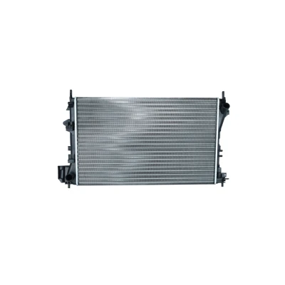 Image of 1300244, 24418338 Engine radiator NRF Economy Class 58203A Aluminium 650mm 415mm 23mm Mechanically jointed cooling fins SAAB: 9 3 Saloon