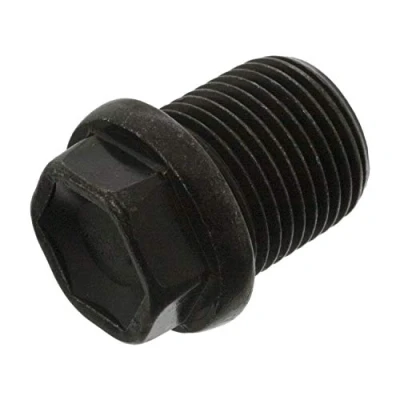 Image of LR000499 Drain Plug FEBI BILSTEIN 48875 Steel 17 without seal ring VOLVO: S90 II, S40 XC60 I, FORD: Focus 2, MONDEO 4, S Max Mk1