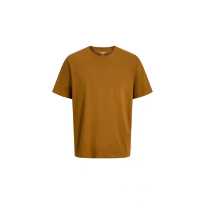 Image of JACK &amp; JONES Men&#039;s Male Einfarbig T Shirt Jjeorganic Basic Tee SS O Neck Noos, Monks Robe, XL