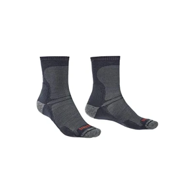 Image of Bridgedale HIKE Ultralight T2 Merino Performance Original Crew Men&#039;s Large Navy