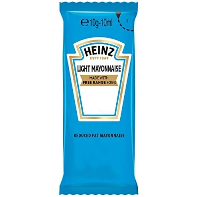 Image of Heinz Light Mayonnaise Sachets 200x