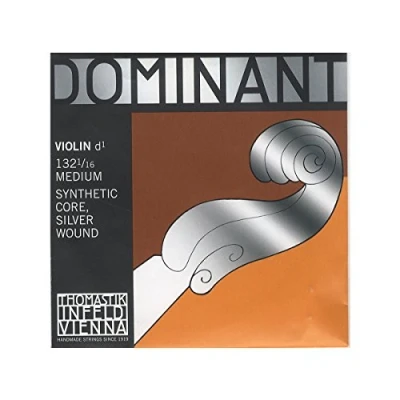Image of Dominant Strings 132 1/16 Silver Wound Violin D String
