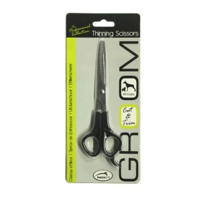 Image of &quot;&quot;&quot;Groom&quot;&quot; Thinning Scissors for Dogs&quot; 10734