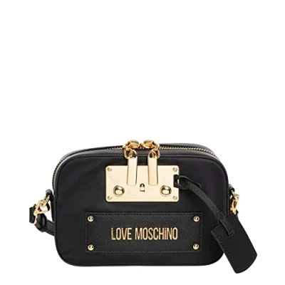 Image of Love Moschino Women JC4178PP0H Hand Bag, Black, 18X10X6